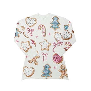 Belle Cher Kids' Christmas Cookie Party Sequin Dress