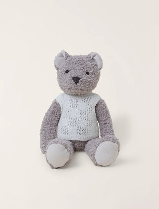 CozyChic Bear Buddie w/vest- Taupe Cream