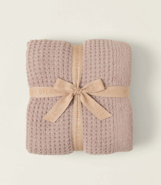 CozyChic Waffle Throw - Willow