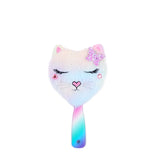 Miss Bella Kitty Cat Heart-Shaped Plush Hairbrush