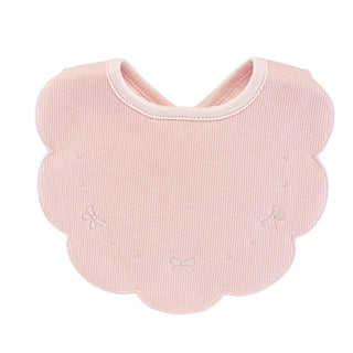 Baby Club Chic PINK Pretty Bows & Roses Pima Bib