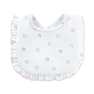 Baby Club Chic Bib - Little Pink Stars