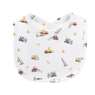 Baby Club Chic Construction Printed Bib