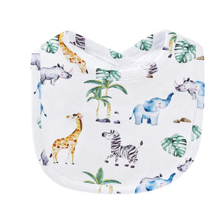 Baby Club Chic Watercolor Bib - Jungle