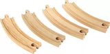 BRIO World Train Tracks Large Curved Tracks