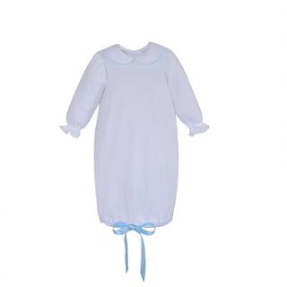 Baby Sen White Parker Daygown S/s