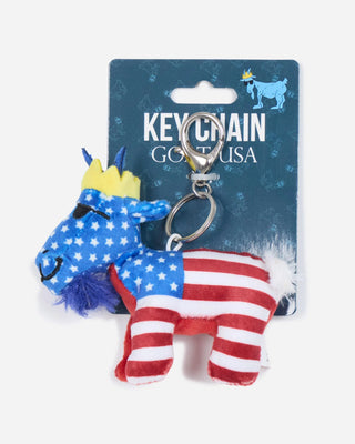 Goat USA KeyChain Plushie