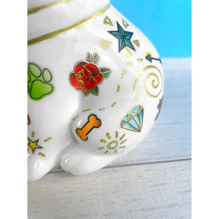 Tattoo a Frenchie Ceramic Bank