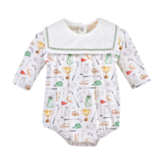Baby Club Chic Little Champions Bubble w/ Bib Collar