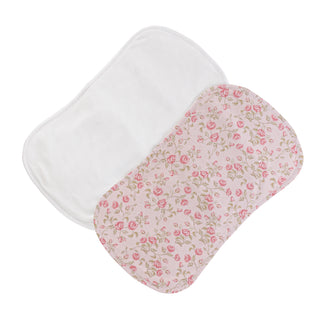 Baby Club Chic Velvet Petals Burp Cloth Set
