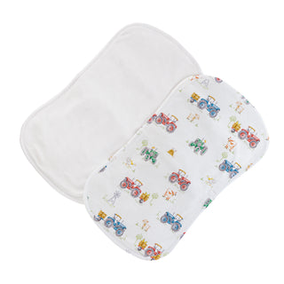 Baby Club Chic Tractor Time Burp Cloth Set