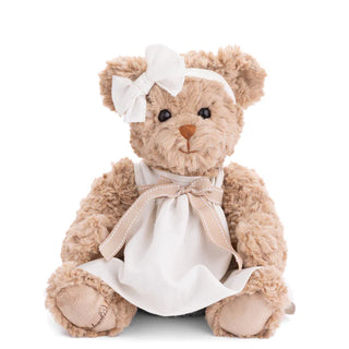 Bukowski Bears Teddy Bear in White Dress - Bella Luna