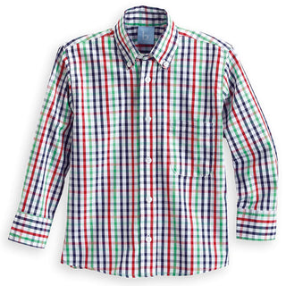 Bella Bliss Reagan Plaid Buttondown Shirt