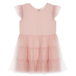 Blooms & Blooms Rayon Tulle Dress