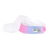 Big Love Tennis Visor - Pink & Blue Sorbet