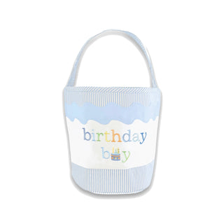 Bits & Bows Blue Birthday Boy Tote
