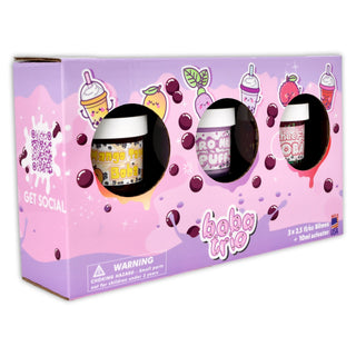Dope Slimes Boba Slime Trio
