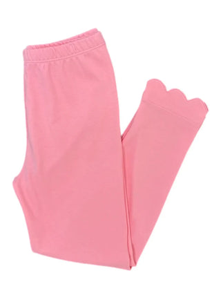 Sage & Lilly Scallop Leggings - Light Pink