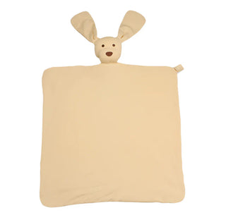 Buttercup Yellow Dog Lovey + Paci Clip