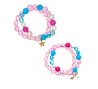 Great Pretenders Dragonfly Spring 2Pc Bracelet Set