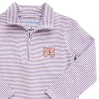 Itsy Bitsy Butterfly Quarter Zip Pullover Set