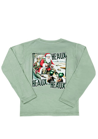 Belle Cher Heaux Heaux Santa Longsleeve Tee
