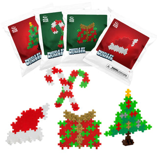 Plus Plus Puzzle By Number Holiday Mini