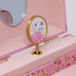 Claris The Chicest Mouse in Paris Pearl Musical Jewelry Box