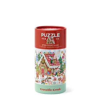 Crocodile Creek 100Pc Puzzle - Gingerbread House