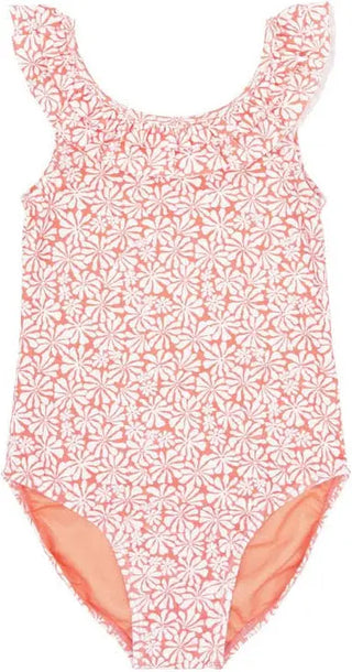 Feather 4 Arrow Papaya Vacay Ruffle One-Piece Swimsuit