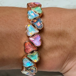 Swirly Heart Bracelet
