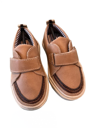 Kimey Boys Zuca Brown Boat Shoes Loafers