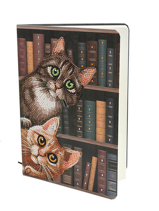 Notebook Kit: Cats in the Library