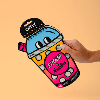 Omy Pro Sticker by Number- Bubble Tea