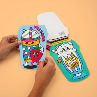 Omy Pro Sticker by Number- Bubble Tea