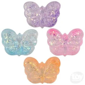 2.75" Sugar Squeezy Butterfly Squishy