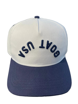 GOAT USA Navy Flipped Frame Hat