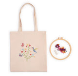 Crafty Nook Stitch Embroidery Tote Bag Kit