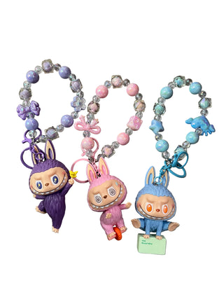 Monster Doll Loop Keychain