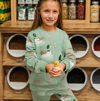 Belle Cher Kids' Marsh Mallard Sweatshirt