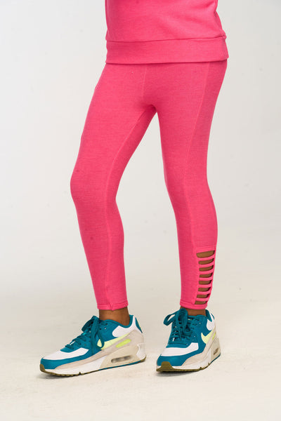 Chaser Cozy Knit Flamingo Leggings with Side Detail – Olly-Olly