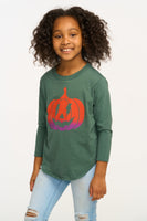 Chaser Ombre Pumpkin L/S Tee