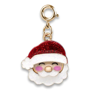 CHARM IT! Gold Glitter Santa Charm