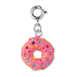 CHARM IT! Silver Pink Donut Charm