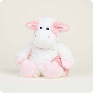 Strawberry Cow- Warmies 13" Microwaveable Plush Animal Lavender Scented
