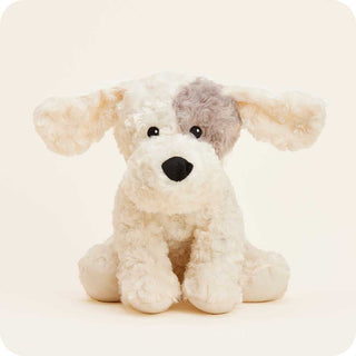 Patch Curly Dog - Warmies 13" Microwaveable Plush Animal Lavender Scented