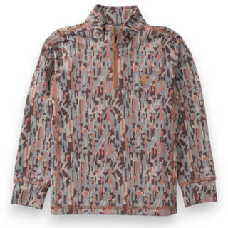 Prodoh Pro Performance Quarter Zip - Neutral Stay in the Lines Camo