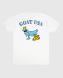 GOAT USA White Cash Money Graphic Tee