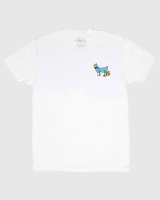 GOAT USA White Cash Money Graphic Tee