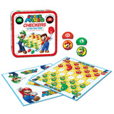 Super Mario Checkers & Tic Tac Toe Collector's Game Set